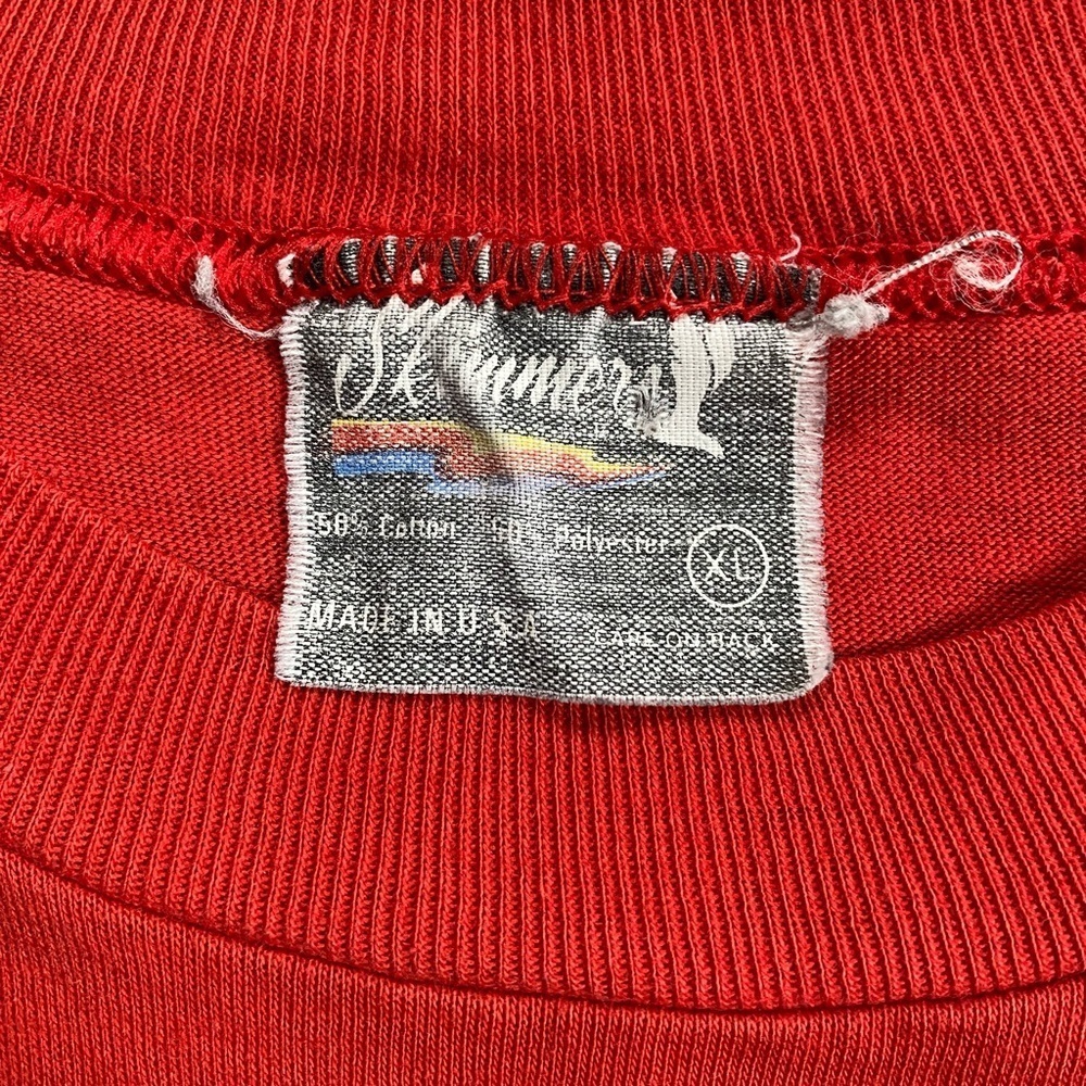 Vintage 1989 Single Stitch Moosehead Canadian Lager Beer T-shirt - Picture 3 of 8
